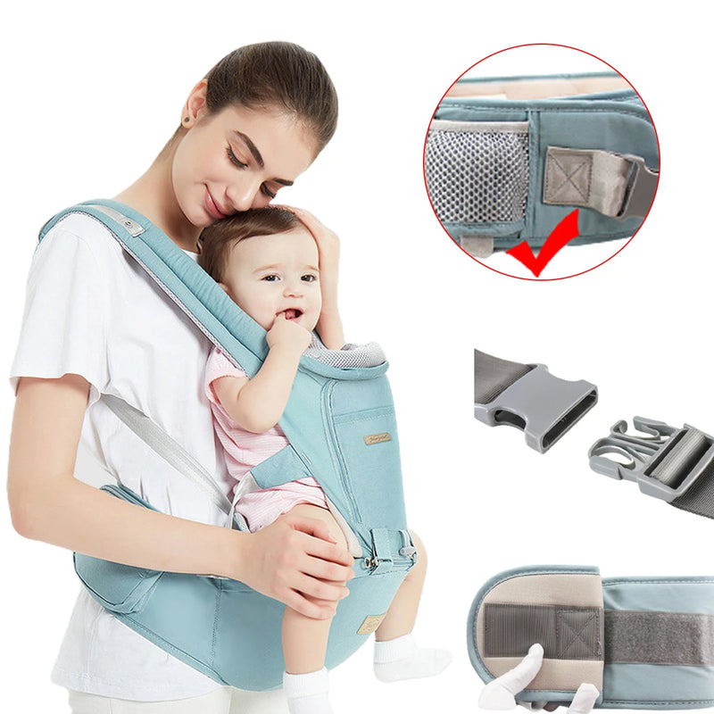 CANGURU ERGONOMICO PARA CARREGAR BEBE 3 EM 1