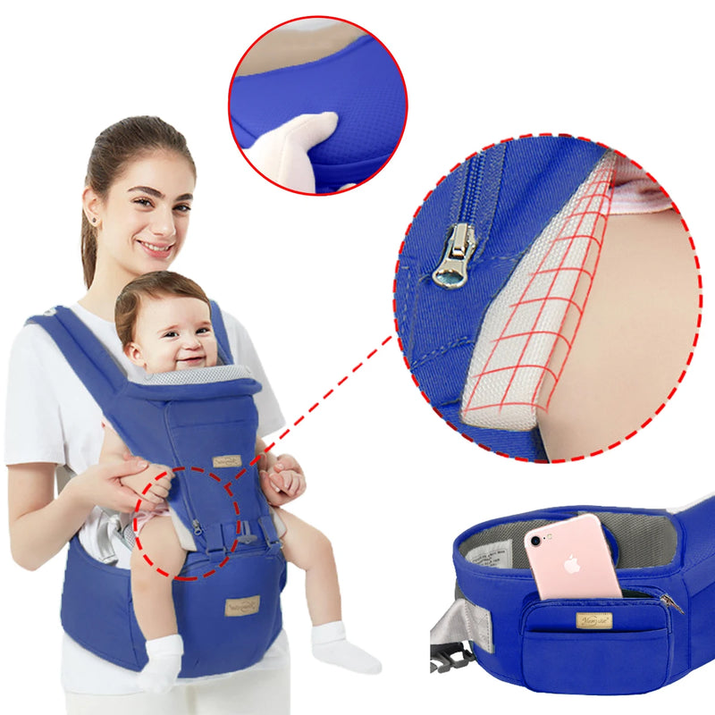 CANGURU ERGONOMICO PARA CARREGAR BEBE 3 EM 1