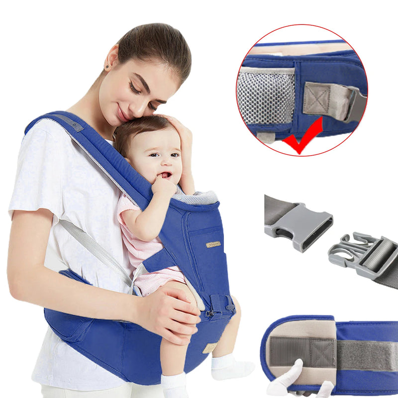 CANGURU ERGONOMICO PARA CARREGAR BEBE 3 EM 1